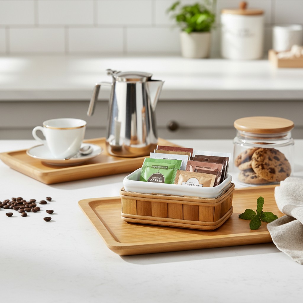 PORTA SACHÊ DE PORCELANA COM BAMBU - Imagem 2