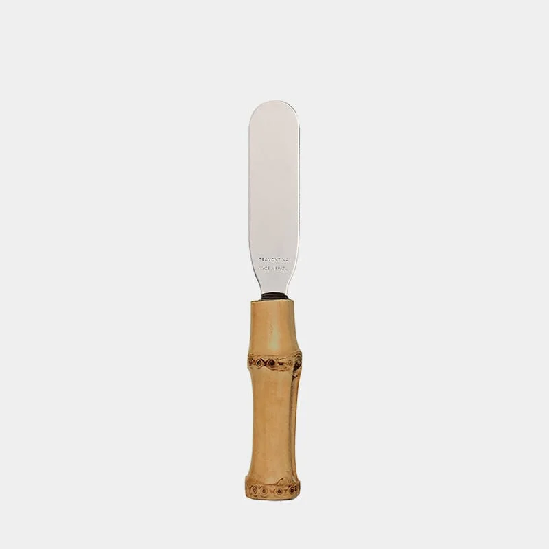 ESPÁTULA PARA MANTEIGA COM CABO DE BAMBU